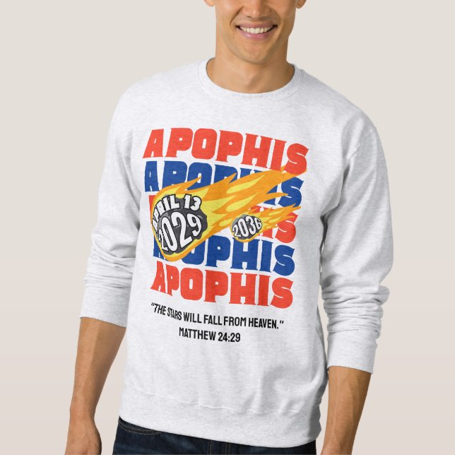 Sudadera Verso de la Biblia Cristiana de APOPHIS 2029 (Anverso)