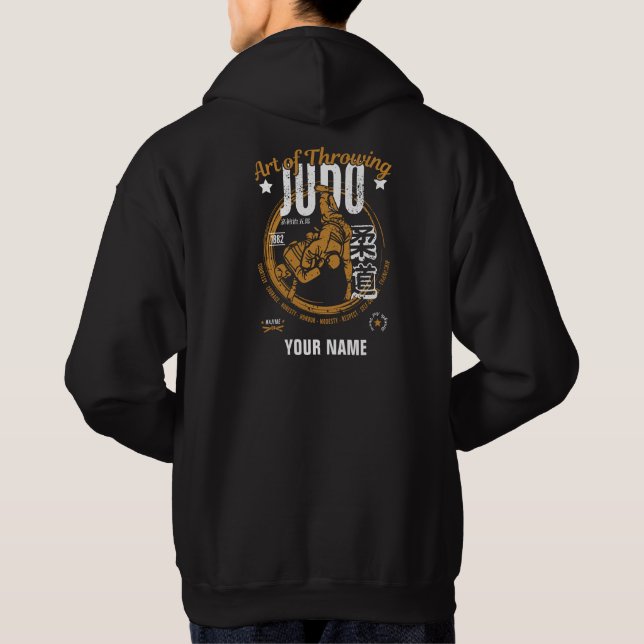 Sudadera Veste À Capuche Judo : The Art of Throwing (Reverso)