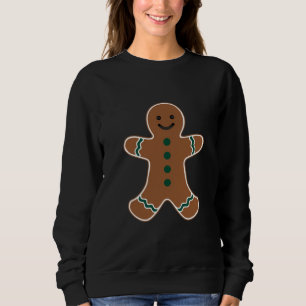 Sudadera Vestido corporal de hombre de pan de jengibre para