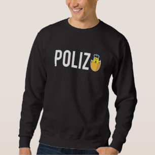 Sudadera Vestido de la policía