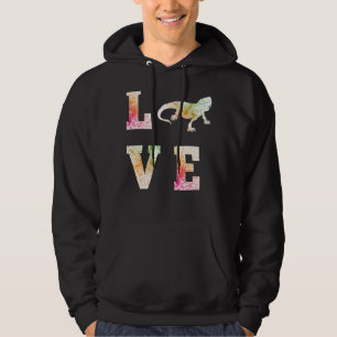 Sudadera Vestido Dragón con barba de amor Reptile Lizard