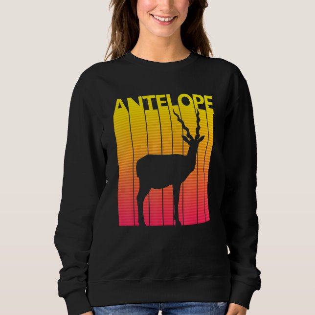 Sudadera Vestido retro animal de Antelope (Anverso)
