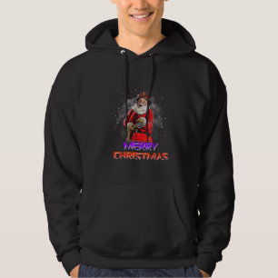 Sudadera Vestimenta de Navidades de bomberos de Santa Claus