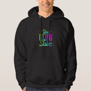 Sudadera Vestimenta Fiesta Fluorescente Retro De Hermanas L