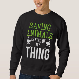Sudadera Vet I Save Animals 1