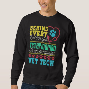 Sudadera Vet Tech Cita Agotada Técnico Veterinario