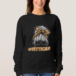 Sudadera Vet Tech Life Veterinaria Veterinaria Médico Anima