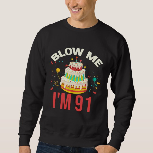 Sudadera Vete a freír espárragos que tengo 91 (Anverso)