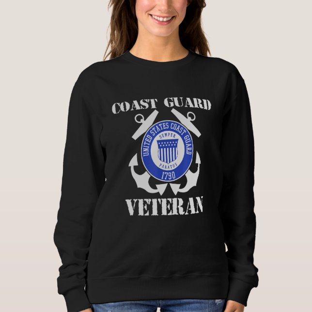Sudadera Veterano de la Guardia Costera (Anverso)