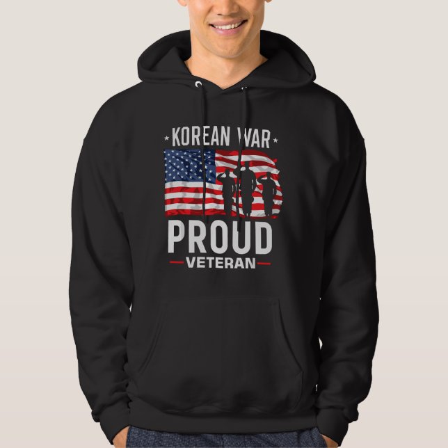 Sudadera Veterano de la Guerra de Corea masculino (Anverso)