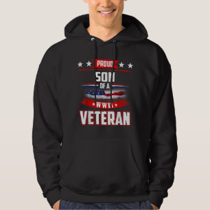 Sudadera Veterano de la Segunda Guerra Mundial 2 Tee milita