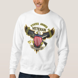 Sudadera Veterano de las Fuerzas Armadas de los Estados Uni