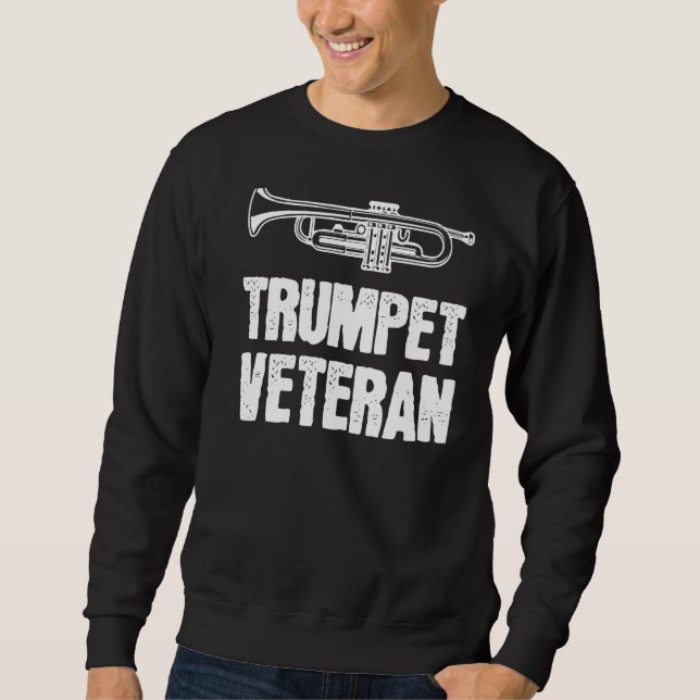 Sudadera Veterano de trompeta 1 (Anverso)