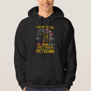 Sudadera Veterano de Vietnam con bandera de EE. UU. con bot