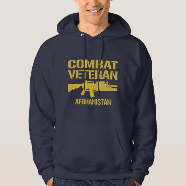 Sudadera Veterano del combate de Afganistán (Anverso)