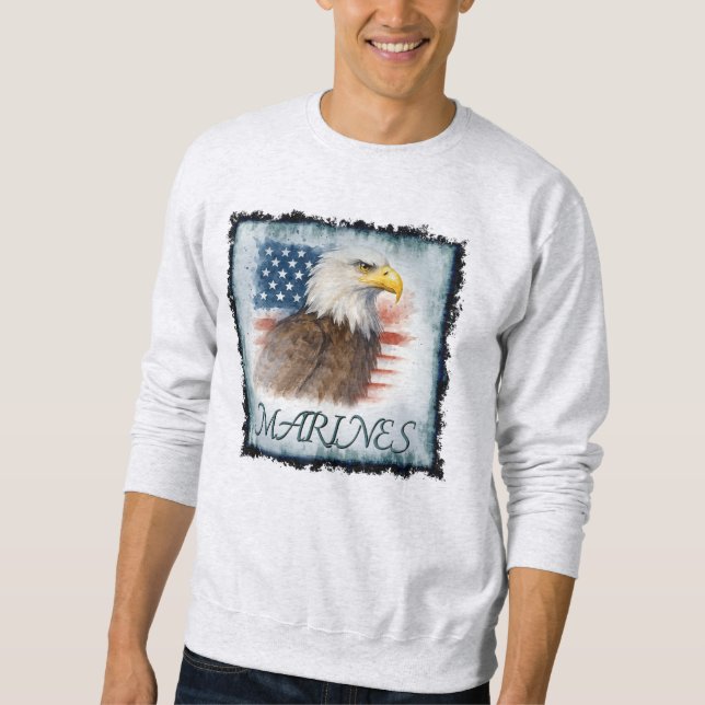 Sudadera Veterano del Cuerpo de Marines (Anverso)