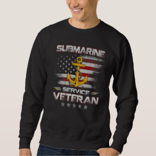 Sudadera Veterano del Servicio Submarino de Estados Unidos