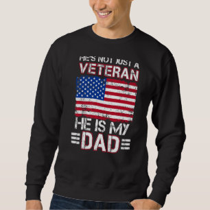 Sudadera Veterano, es mi papá, Día de los Veteranos de Band
