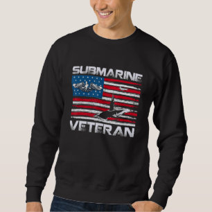 Sudadera Veterano submarino Servicio silencioso Vet de band