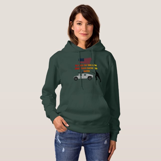 Sudadera veteranos americanos (Anverso completo)