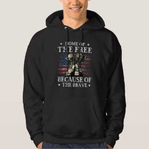 Sudadera Veteranos De Combate Boots Bandera Patriótica Hoga