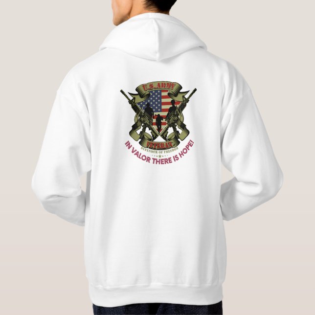 Sudadera Veteranos de guerra (Reverso)
