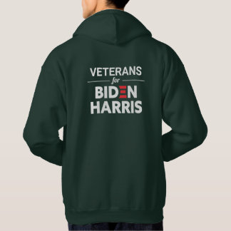 Sudadera Veteranos para el Personalizado Biden Harris Texto