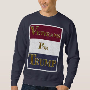 SUDADERA VETERANOS PARA TRUMP