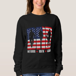 Sudadera Veteranos Patriotas por el Día de la Independencia