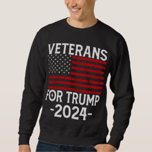 Sudadera Veteranos por Trump 2024