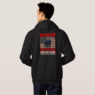 Sudadera Veteranos porque superhéroes ocupados en cines Hoo