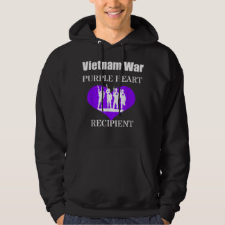 Sudadera Veteranos receptores de sangre morada en la guerra