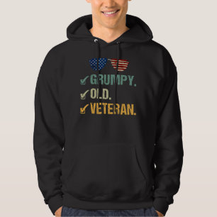 Sudadera Veteranos veteranos de guerra y repulsivos