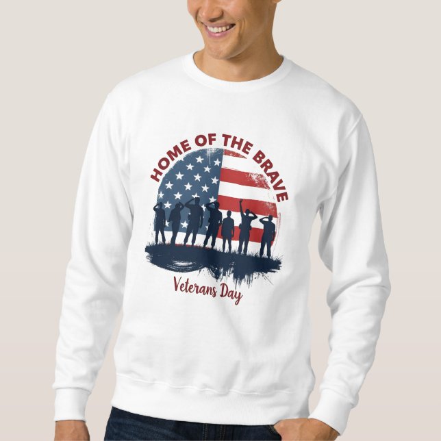 Sudadera Veterans Day Patriotic Tee (Anverso)