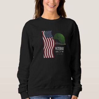 Sudadera VETERAN'S Day US American Helmet America Service H
