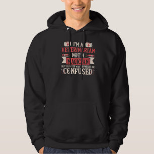 Sudadera Veterinaria No Mágica Vet Medicina Veterinaria