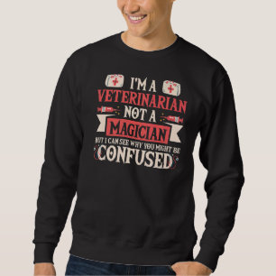 Sudadera Veterinaria No Mágica Vet Medicina Veterinaria