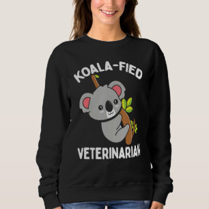 Sudadera Veterinario Apreciación Koalafied Escuela Veterina