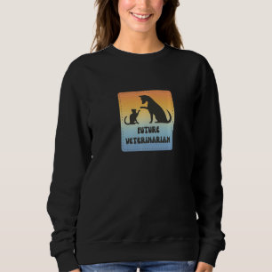 Sudadera Veterinario Futuro - Prima para estudiantes de vet