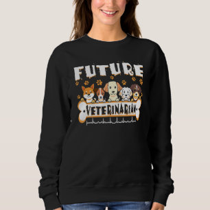 Sudadera Veterinario Futuro Veterinario Divertido Amantes d