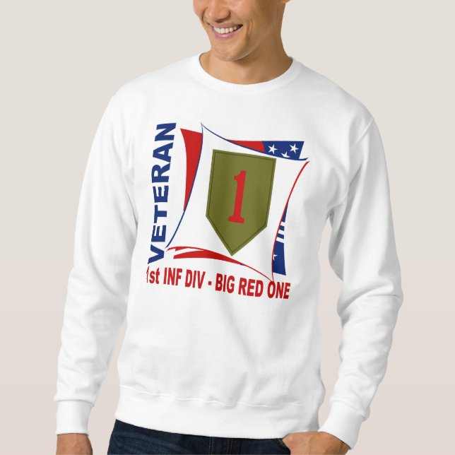 Sudadera Veterinario grande del rojo uno (Anverso)