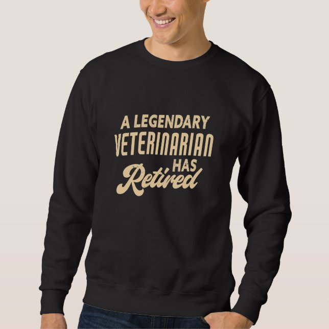 Sudadera Veterinario retirado de su hogar (Anverso)