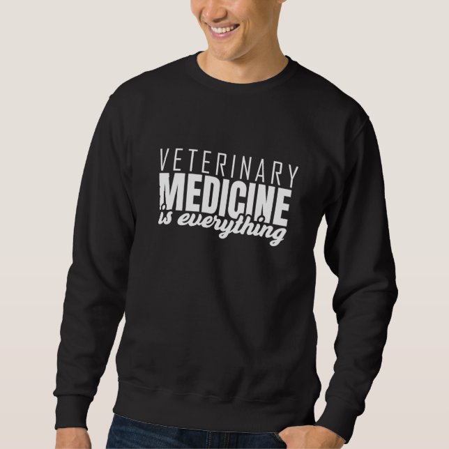 Sudadera Veterinarios Inspiradores Diciendo (Anverso)