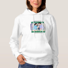 Sudadera Veterinary Microbiologist – Lab Science Design
