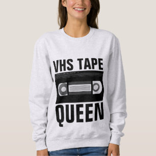 SUDADERA VHS VIDEO CINTA CINTA CINTA CINTAS CINTAS