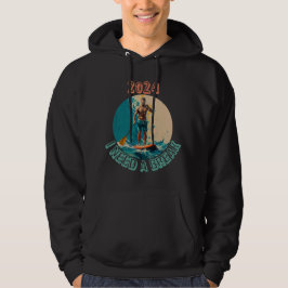 Sudadera Viajando por las olas: sup paddle board surfing ed