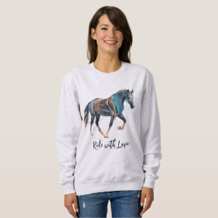 Sudadera Viajar con una camiseta de amor