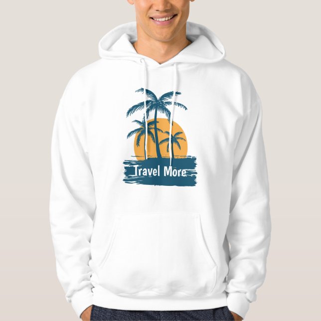 Sudadera Viajar más (Anverso)