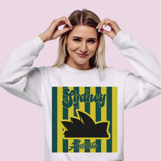 Sudadera Viaje a Australia Sídney Raya Personalizado Vintag (Subido por el creador)