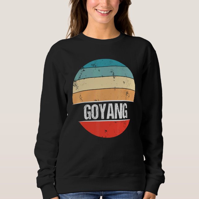 Sudadera Viaje a la ciudad de Goyang Corea del Sur (Anverso)